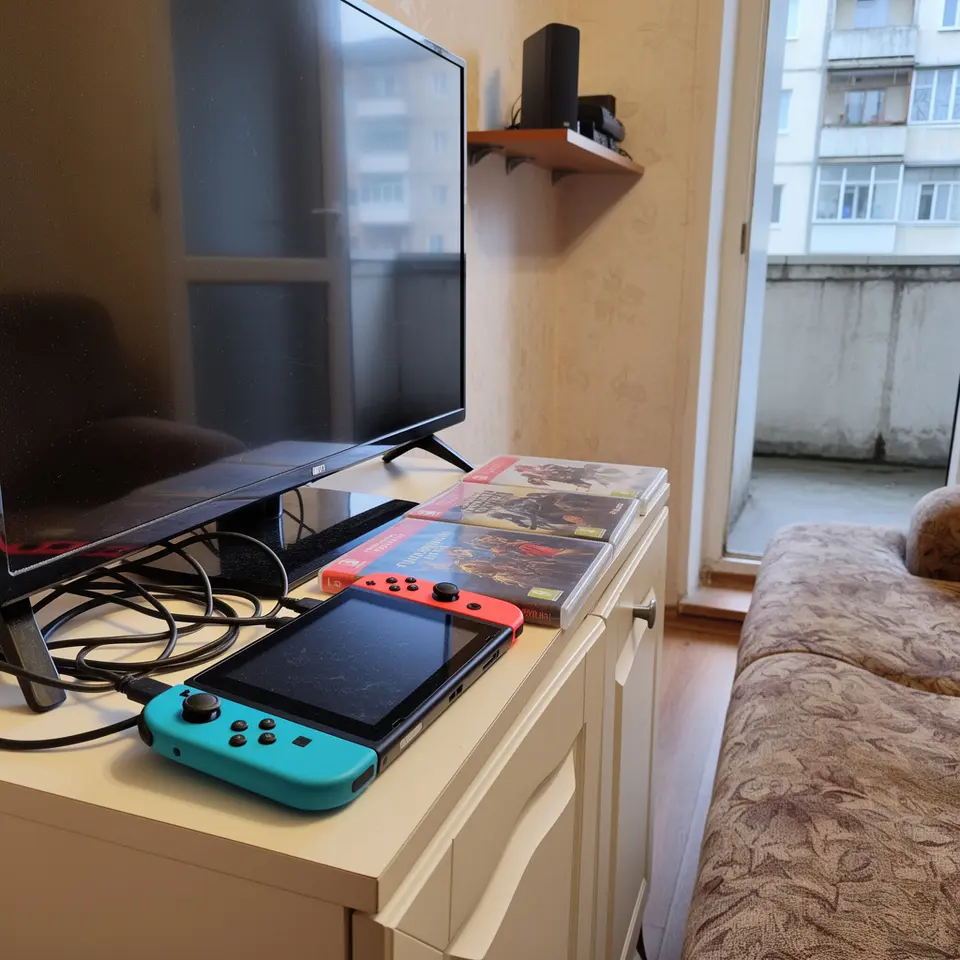 Nintendo Switch OLED з іграми - фото 1