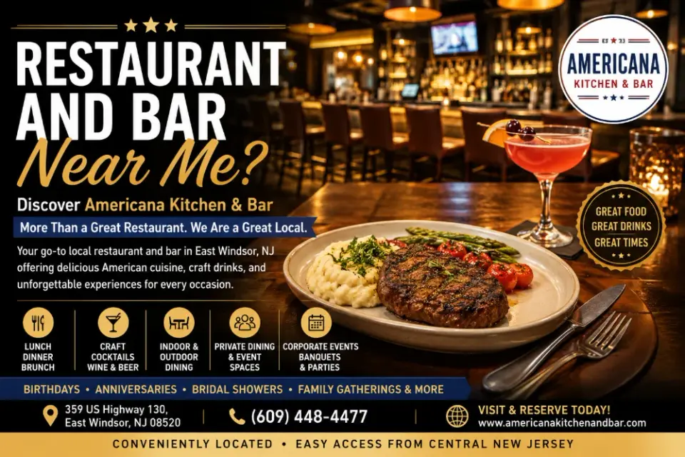 Restaurant and Bar Near Me | Americana Kitchen & Bar NJ - фото 1