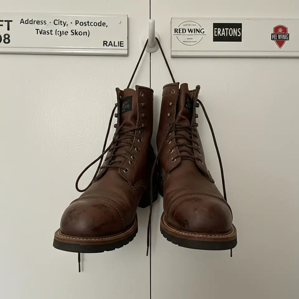 Well-Kept Red Wing Iron Ranger Boots, Men's 10 - фото 1