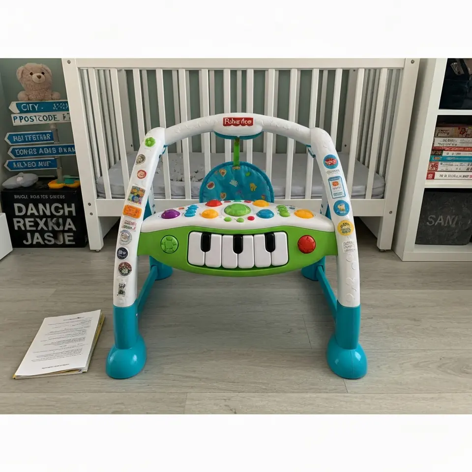 Fisher-Price Kick and Play Piano Gym - фото 1