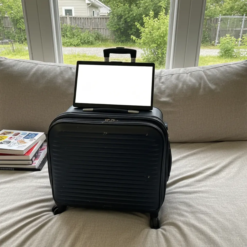 Samsonite carry-on suitcase, local pickup - фото 1