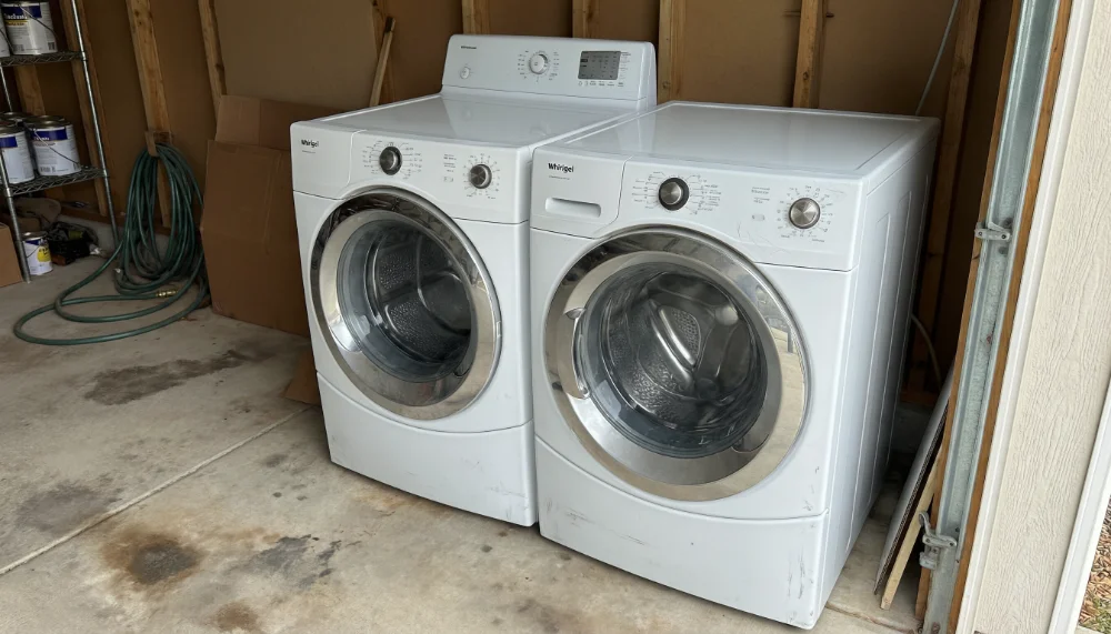 Whirlpool Washer and Dryer Set, Great Condition - фото 1