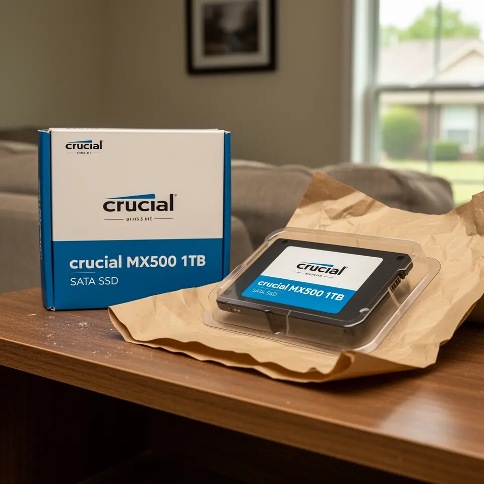 Crucial MX500 1TB SATA SSD - фото 1