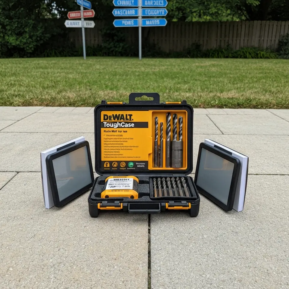 DeWalt ToughCase Drill Bit Set, 100 Piece, Very Clean - фото 1