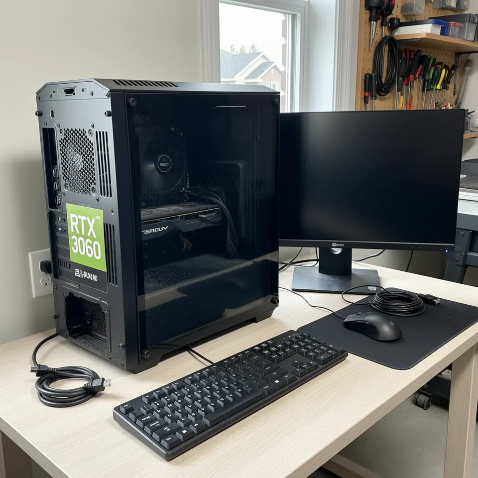 Gaming PC RTX 3060 - tested and working, Toronto pickup - фото 1