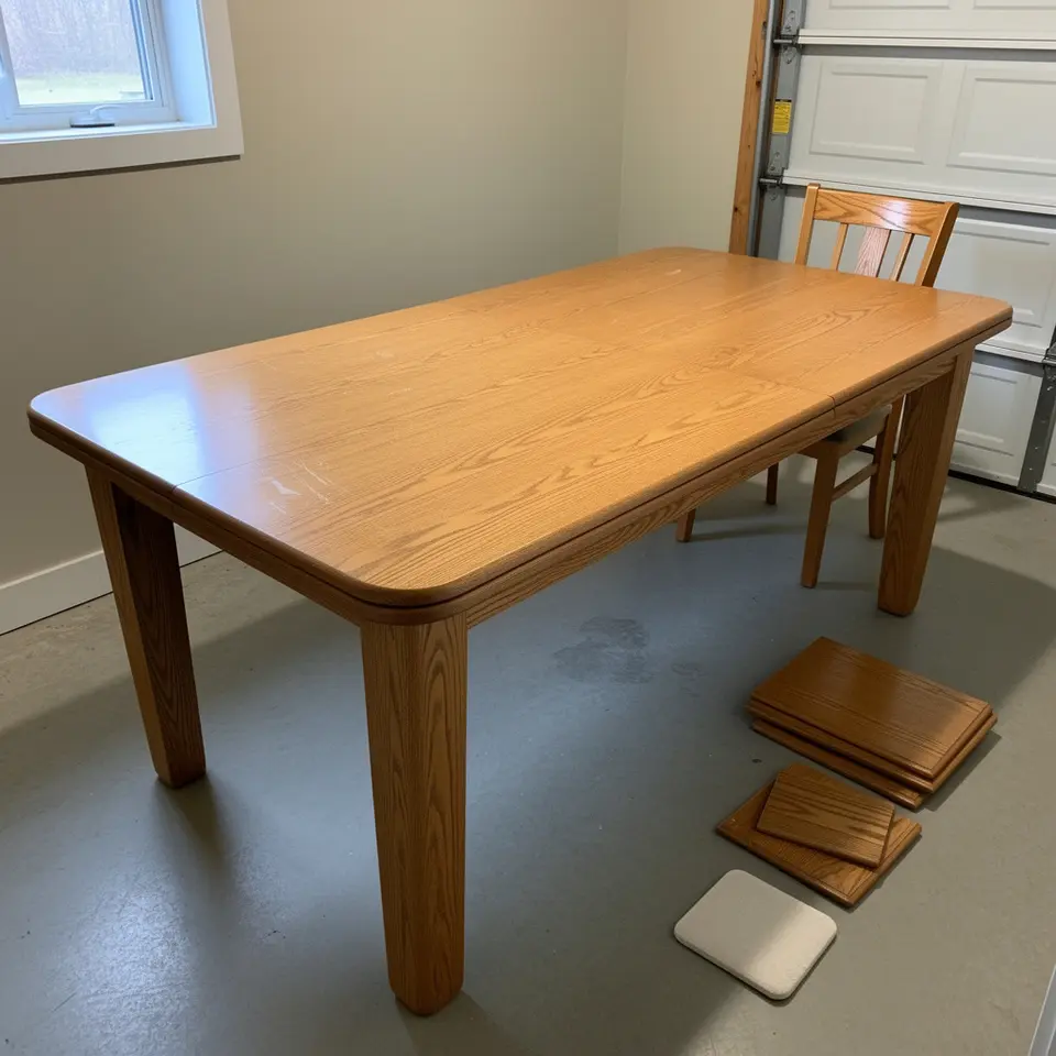 Solid wood dining table - clean home item, pickup in Toronto - фото 1