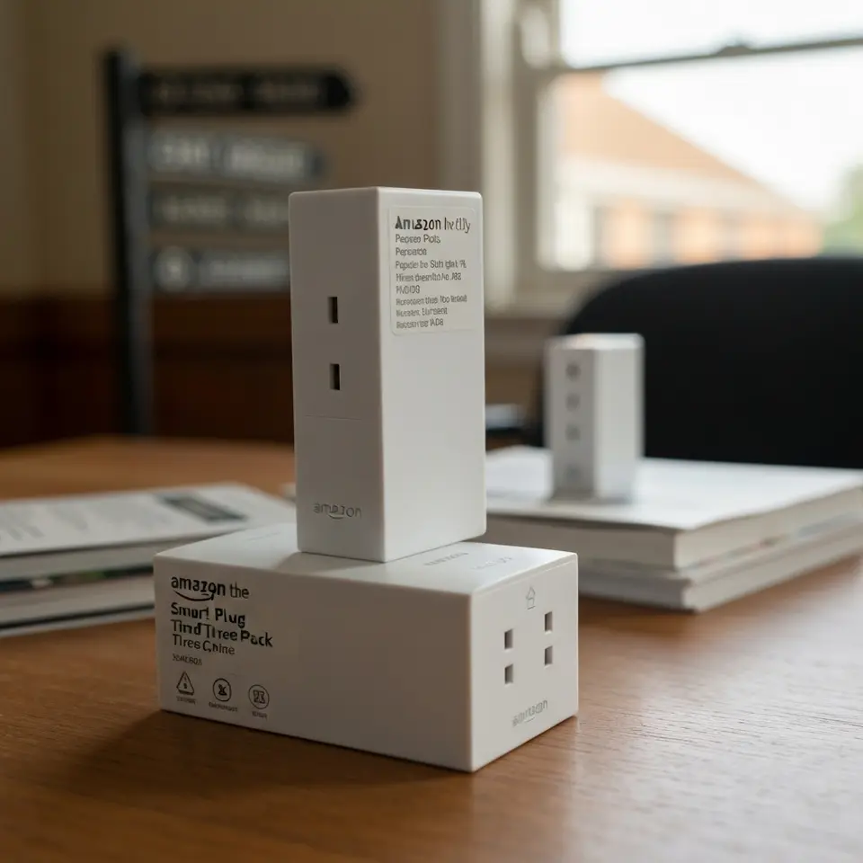 Good Used Amazon Smart Plug Three Pack - фото 1