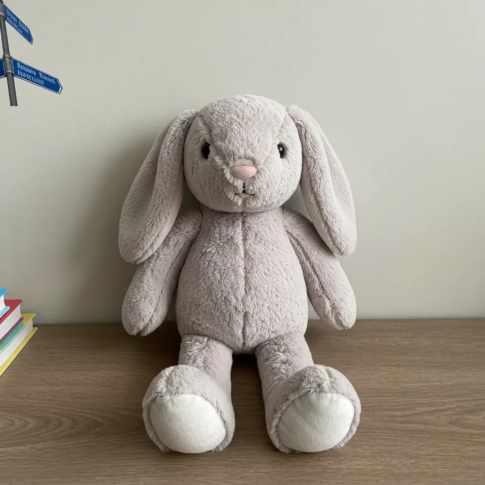 Jellycat Bashful Bunny Large Stuffed Animal - фото 1