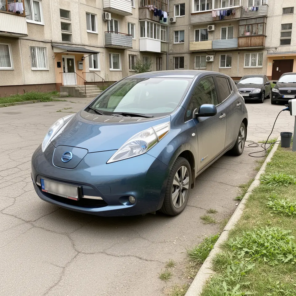 Nissan Leaf 2016 електромобіль для міста - фото 1