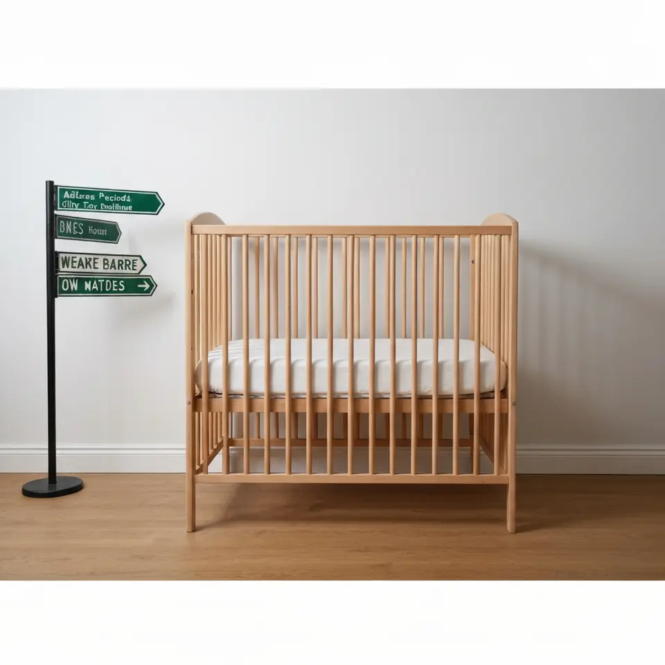 Family Cleanout: IKEA Sniglar Natural Wood Crib - фото 1