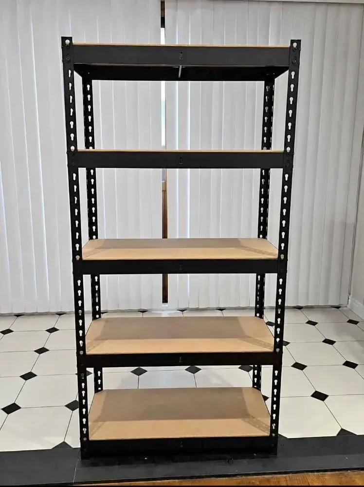 5 Tier Racking Shelf Heavy Duty Garage Shelving Storage Shel - фото 1