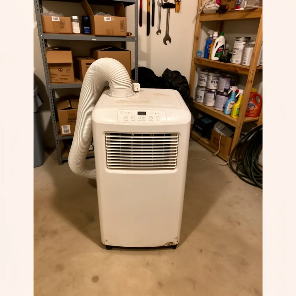 Portable AC Unit with Exhaust Hose Included, Ready To Use 204f-2 - фото 1