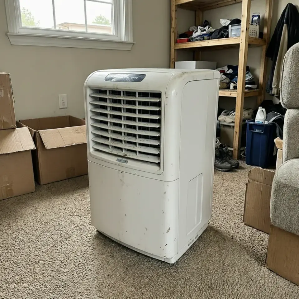 Portable Air Conditioner, White – Good Working Condition - фото 1