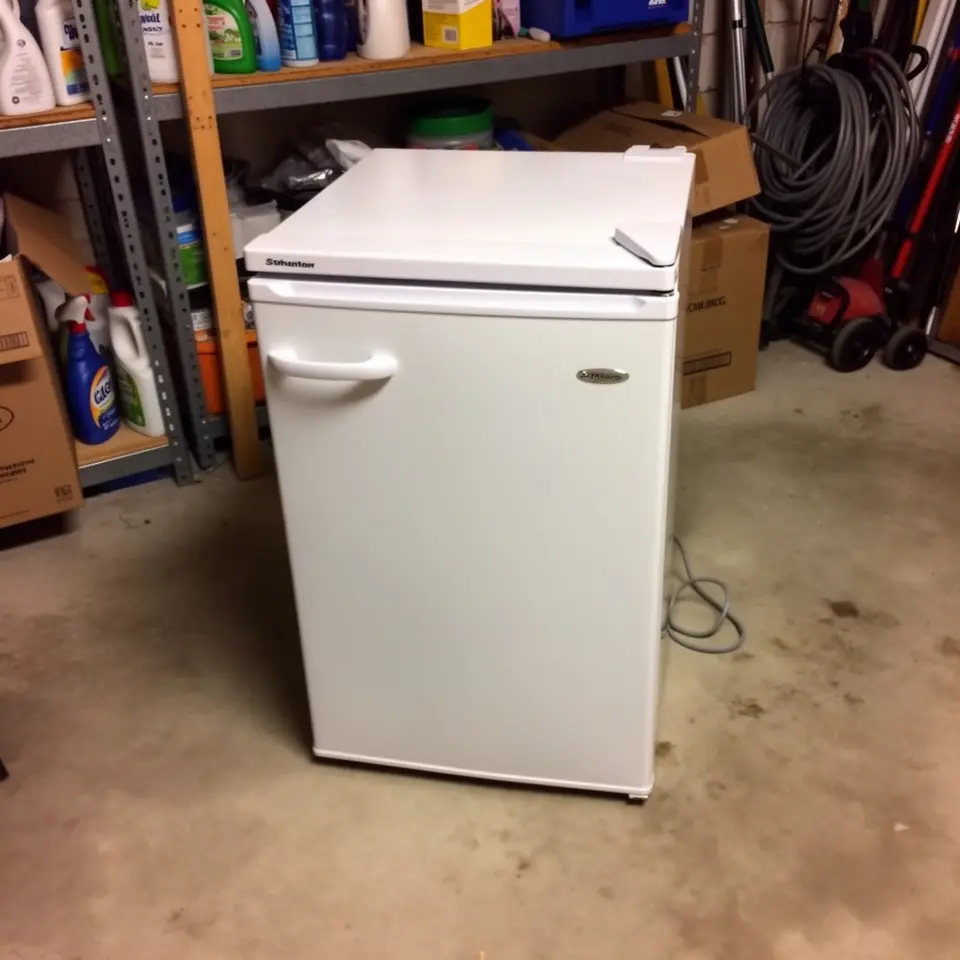 Mini Fridge with Freezer, Clean and Working, Clean 0d00-2 - фото 1
