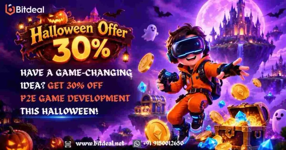 Have a Game-Changing Idea? Get 30% OFF P2E Game  Halloween - фото 1
