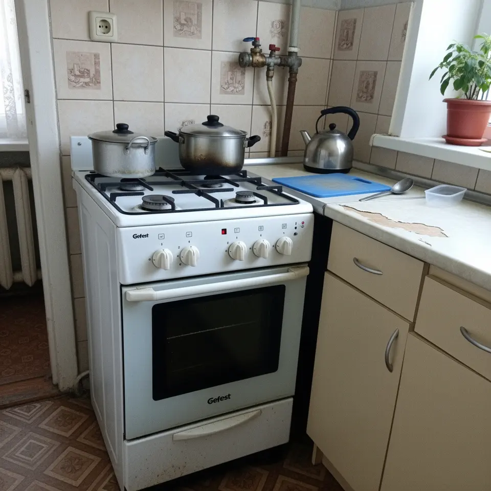 Газова плита Gefest з духовкою - фото 1