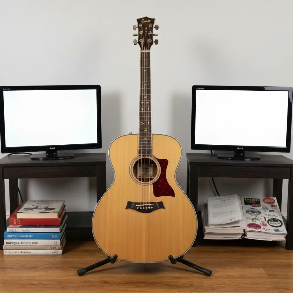 Like-New Taylor 214ce Acoustic Electric Guitar - фото 1