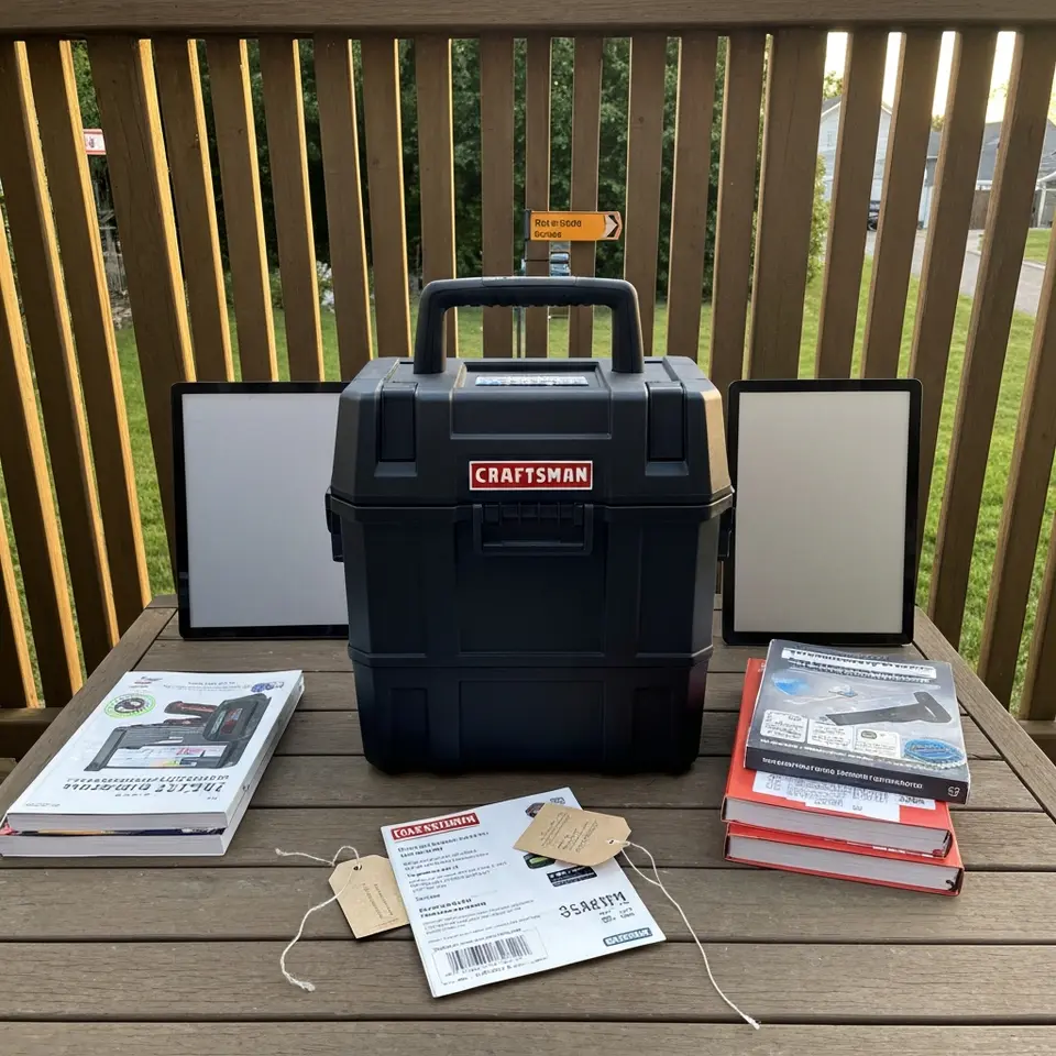 Craftsman Portable Tool Box Bundle, Close to New - фото 1