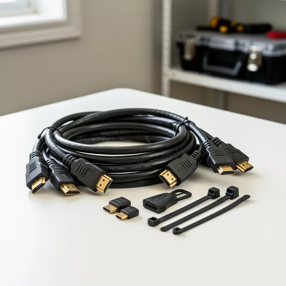 HDMI cable bundle, ready to use and available in Brampton - фото 1